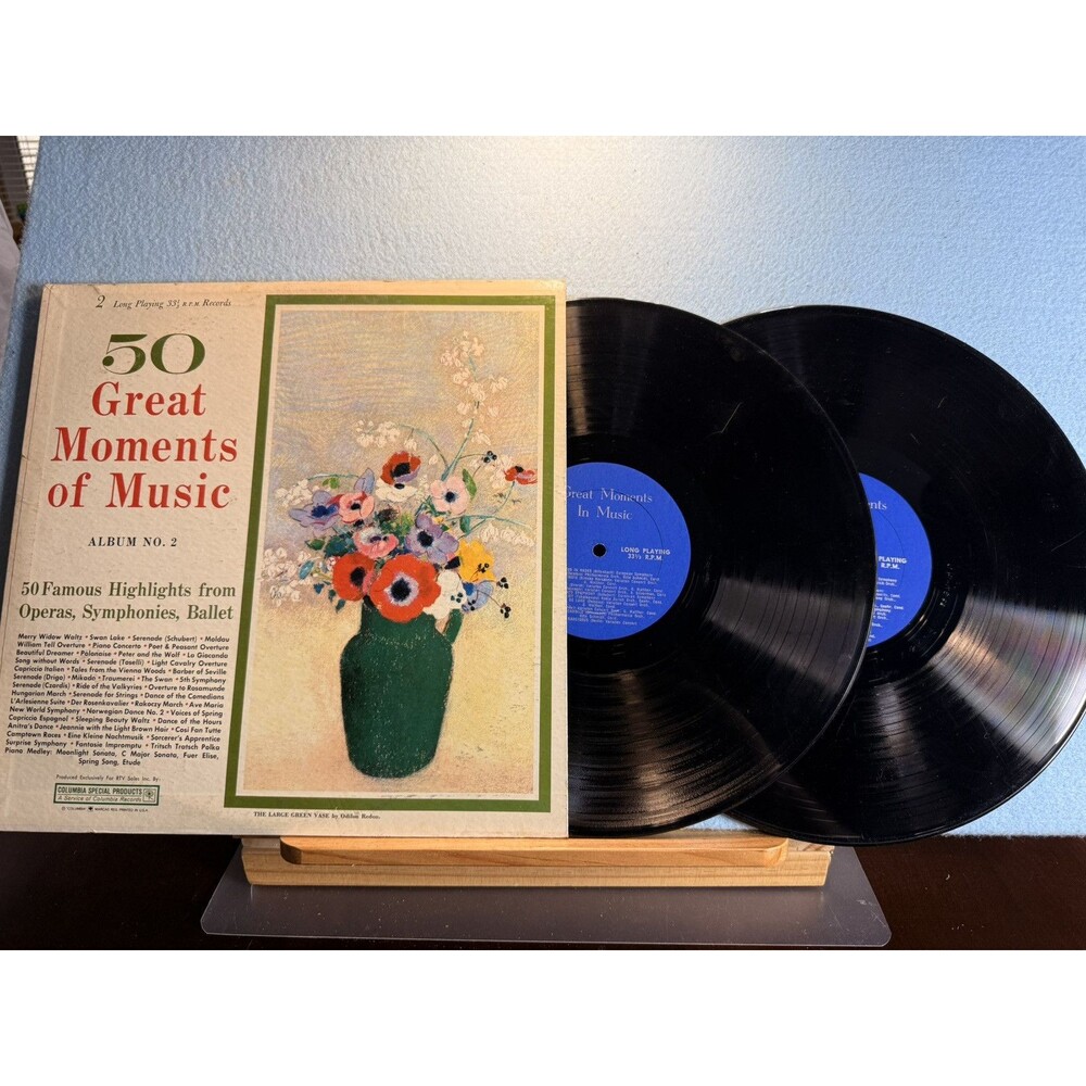 50 Great Moments Of Music Album No. 2 (2 Record Set) Vinyl